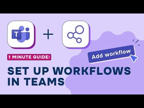 Microsoft Teams Workflow API Setup