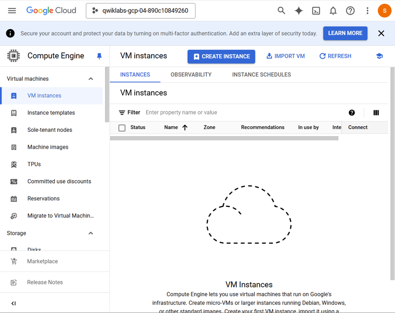 VM instance