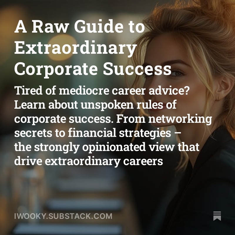 A Raw Guide to Extraordinary Corporate Success