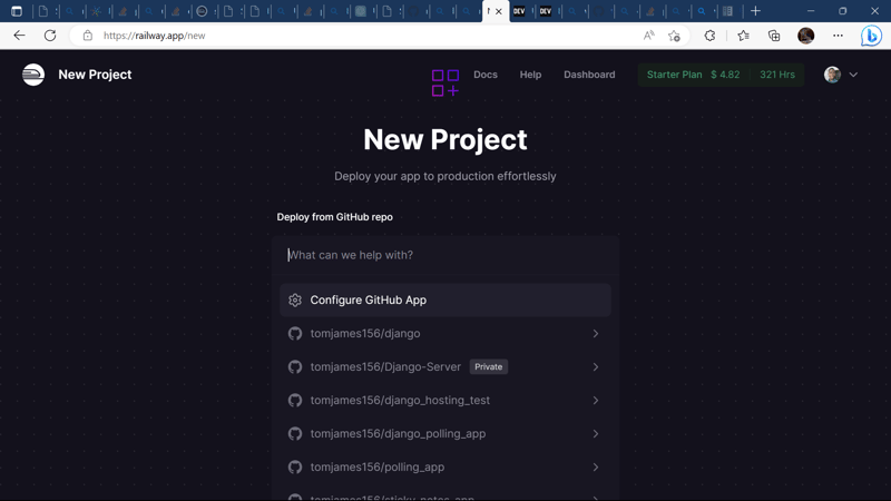 Configure GitHub App