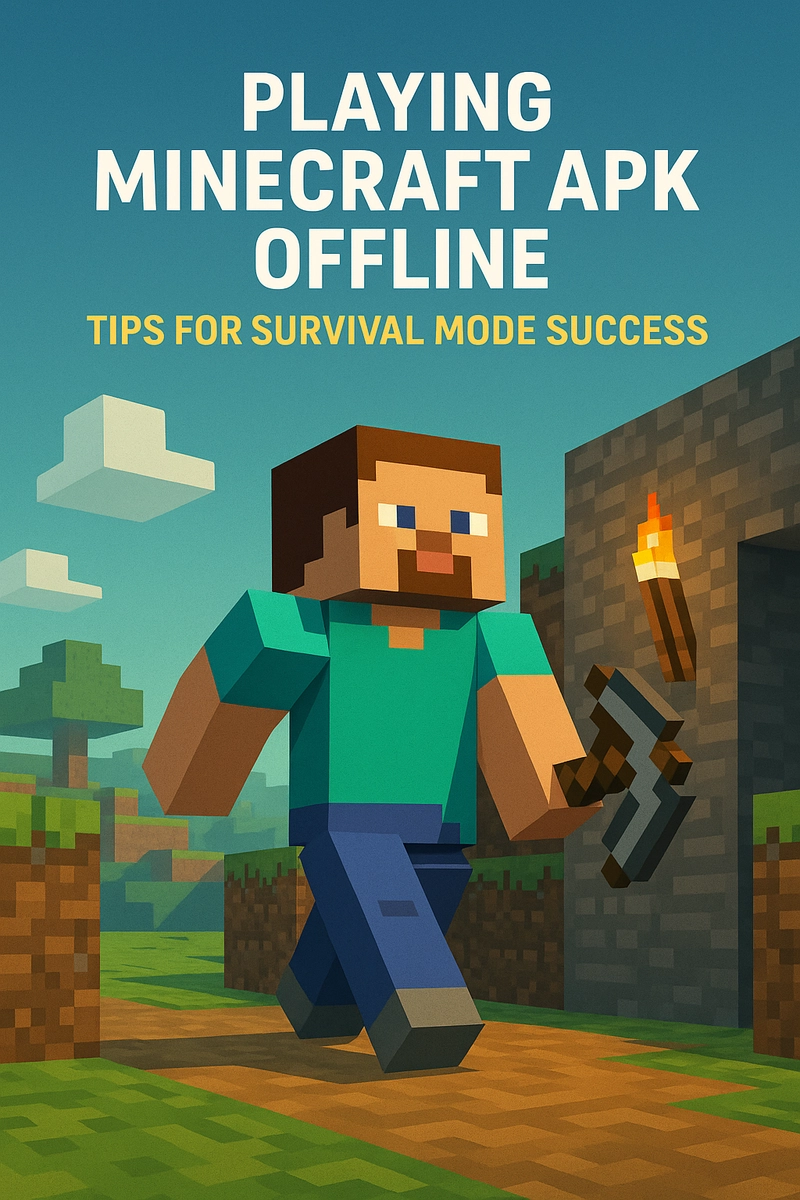 Playing Minecraft APK Offline: Tips for Survival Mode Success