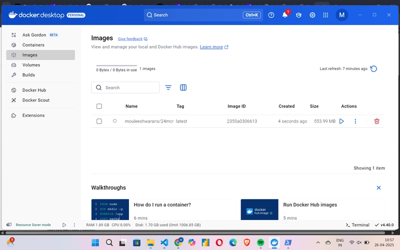 Dockerizing a Machine Learning Model