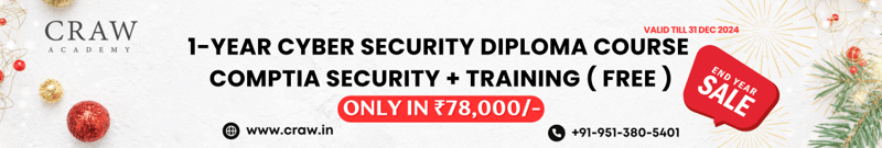 Best Year End Bumper Sale 1 Year Diploma in Cyber Security Course 2024