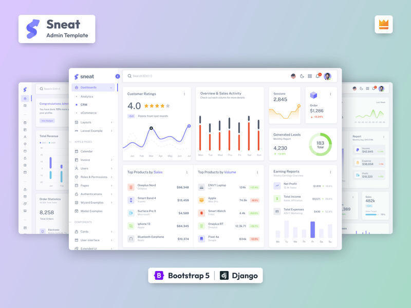 Sneat Django Admin Template