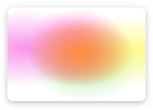 A gradient background featuring a glitch style design, mainly orange in the middle, pinkish to the left and yellowish to the right. The top and the bottom are white