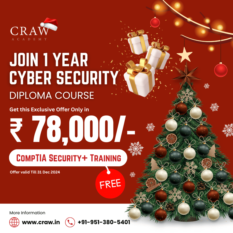 Christmas bumper sale on cyber security courses