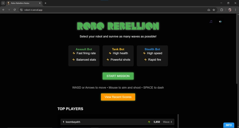 "Rise Up, Power Up, Never Give Up" - RoboRebellion