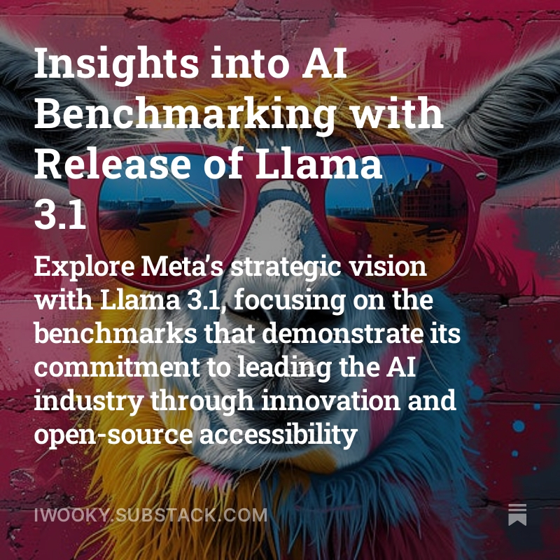 Insights into AI Benchmarking with Release of Llama 3.1