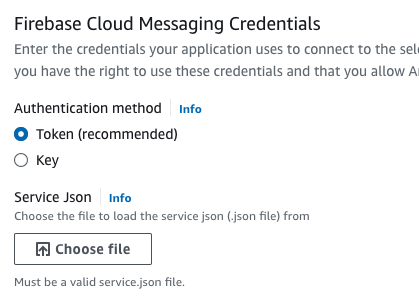 Token authentication method