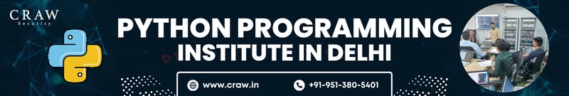 Ensure a bright future in the IT Industry through the help of the Python Programming Institute in Delhi. Find out how it is responsible!