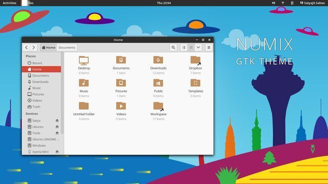 numix-theme-for-ubuntu-linux-fossnaija