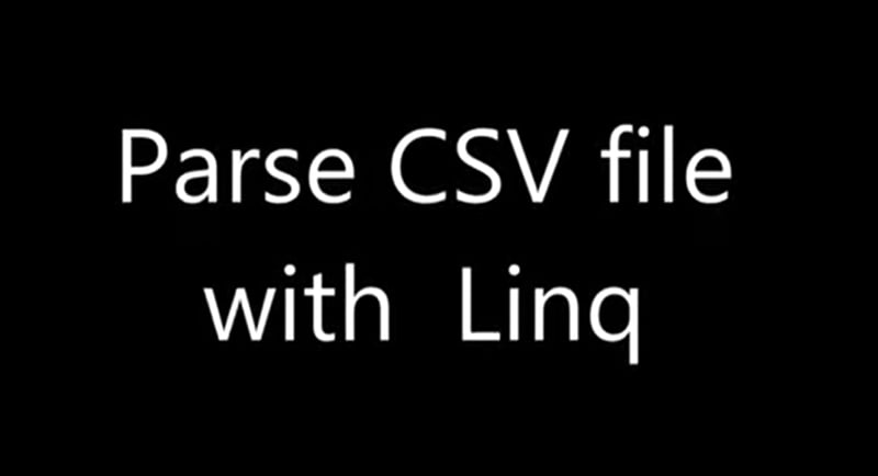 linq csv