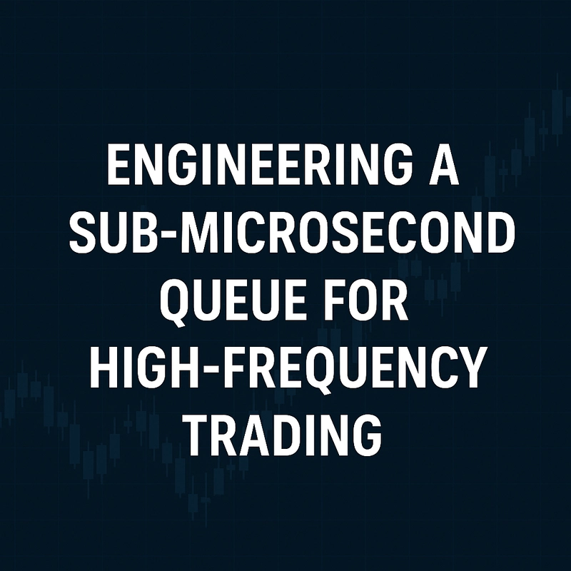Engineering a Sub‑Microsecond Queue for High‑Frequency Trading