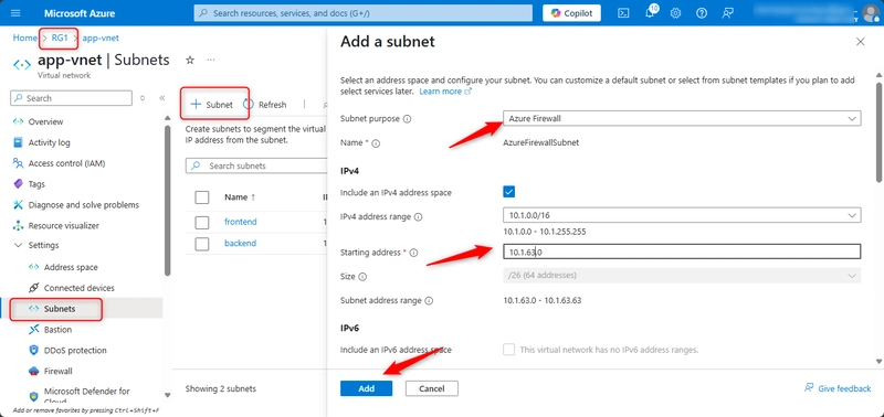 Exercise 03: Create and configure Azure Firewall
