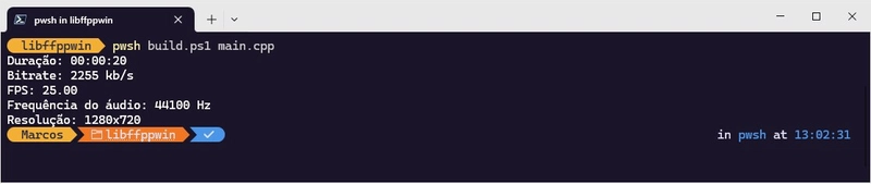 How to use FFmpeg with C++ (Windows and GNU/Linux)