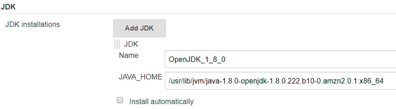 JDK Setup