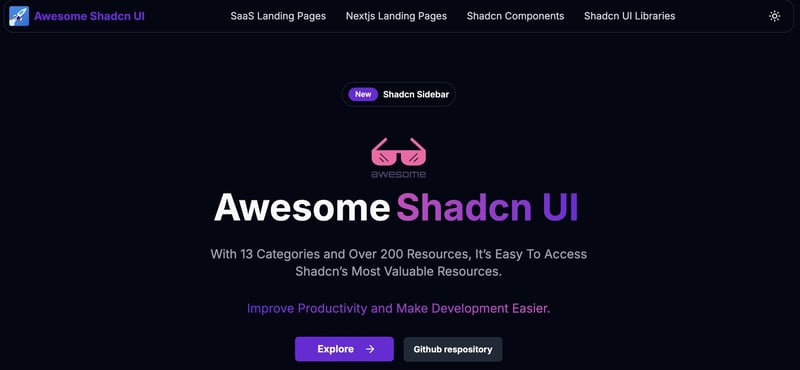 Awesome Shadcn UI