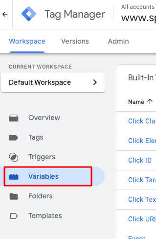 Create Variable