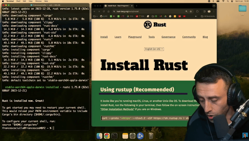 Hello world - Rust programming tutorial