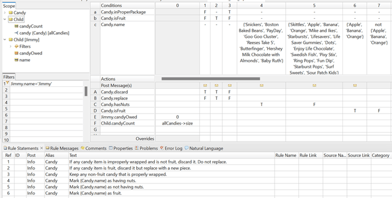 discard and replace rulesheet