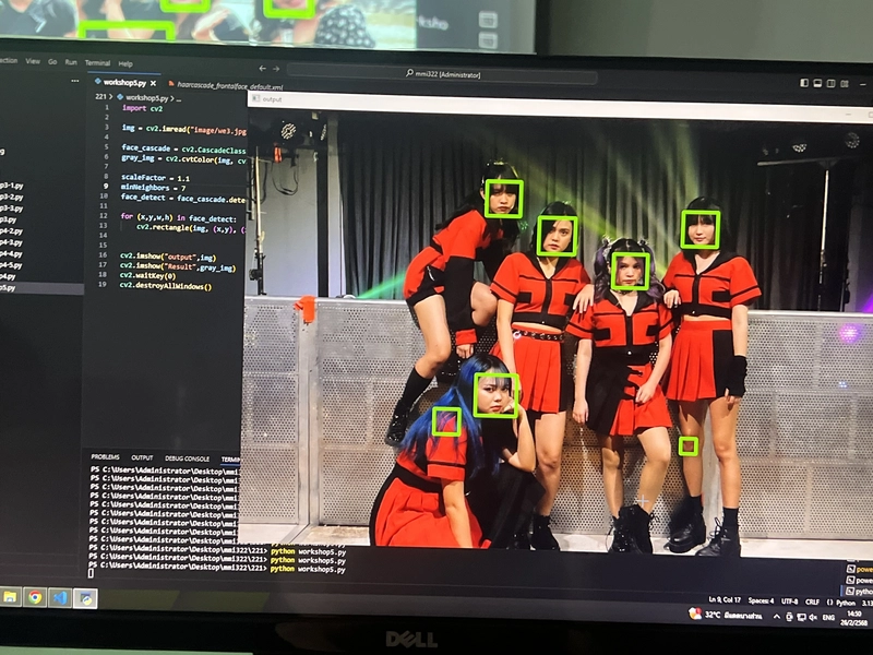 AI ตรวจจับใบหน้าด้วย OpenCV แบบเรียลไทม์: เริ่มต้นง่าย ๆ ด้วย Python