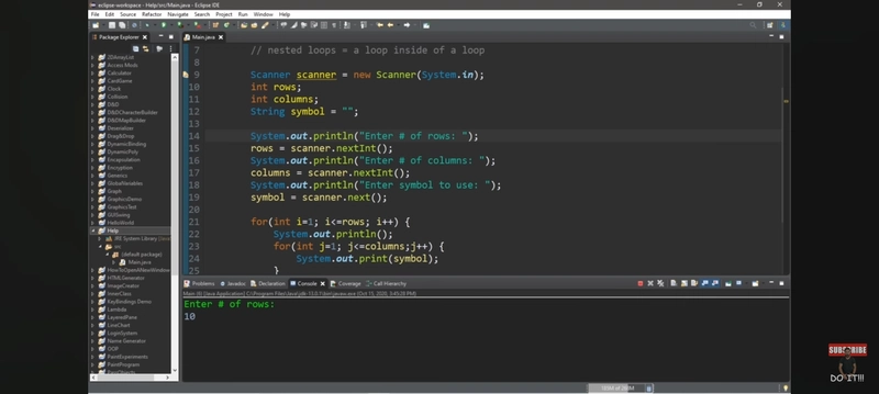 I continued with loops today ...solved few problems of loops.