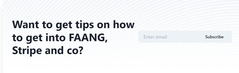 Want to get tips on how to get into FAANG, Stripe and co?