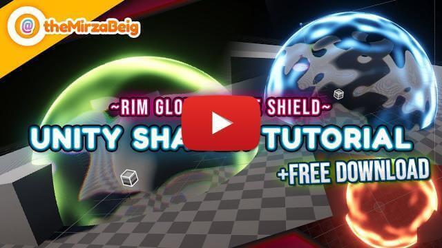 Rim Glow Bubble Shader (Unity Tutorial + FREE Project)