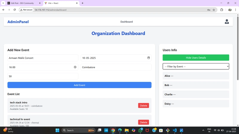 Event Registration