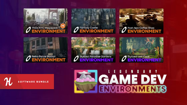 Legendary Game Dev Environments Bundle