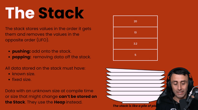 The Stack and the Heap