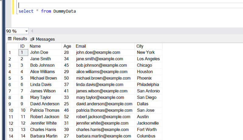 Export CSV Data to SQL