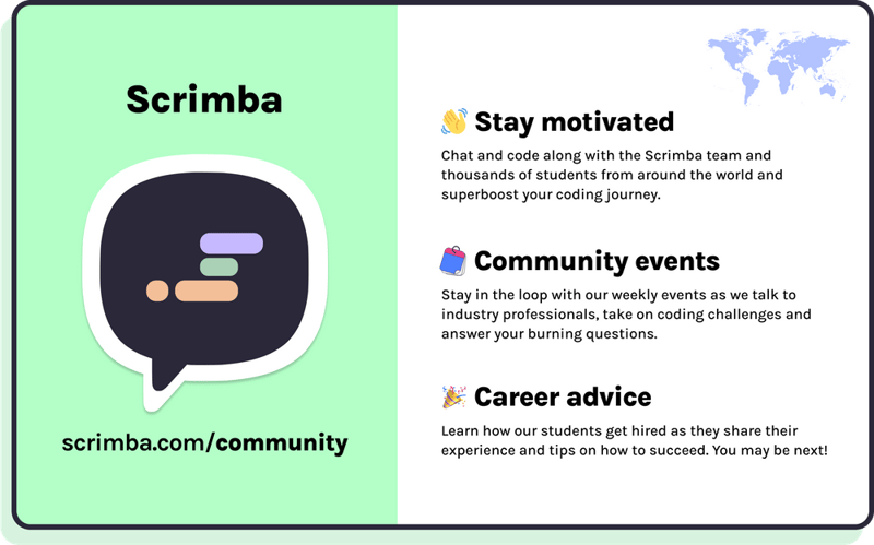 Scrimba community