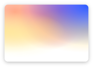 A gradient background featuring warm and winter colors on the top such as deep blue and orange tones and the bottom is completely white