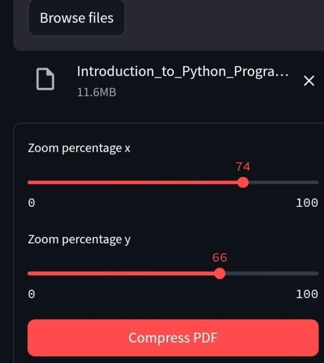 Streamlit Interface for PyMuPDF