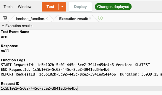 LambdaResult