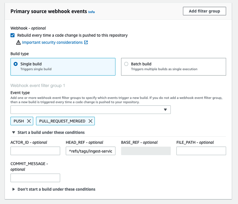 Config Webhook