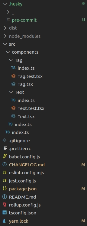 Biblioteca de componentes React e typescript, parte 4: pré-commit com Husky e lint-staged