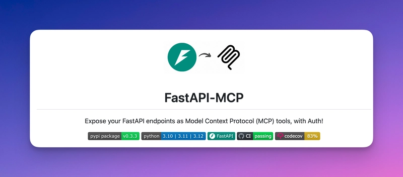 Introducing FastAPI MCP: Effortless AI Integration for Your FastAPI APIs