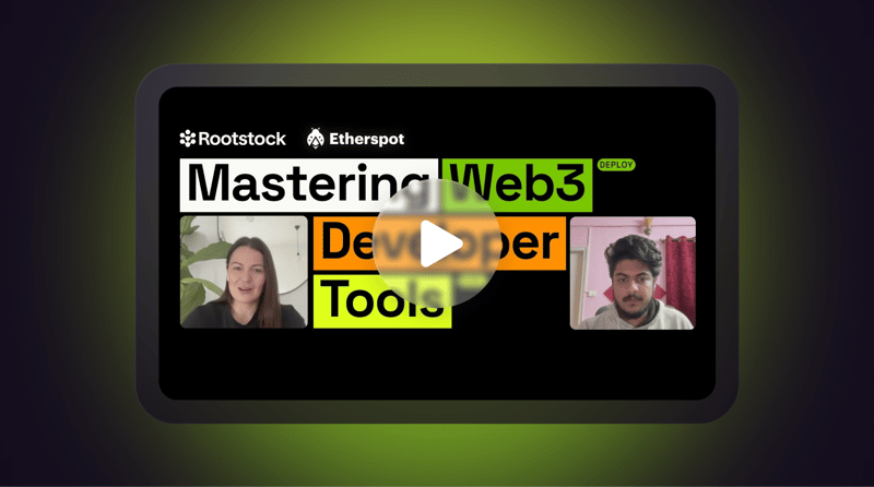 Etherspot x Rootstock Account Abstraction Webinar
