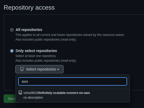 Access to repo