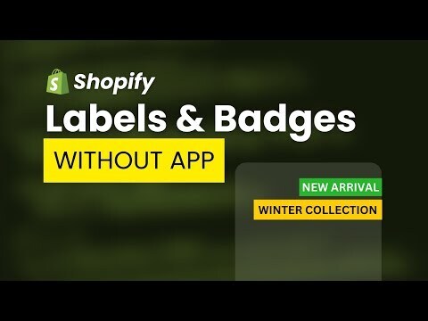 How to design custom product labels and badges | Shopify