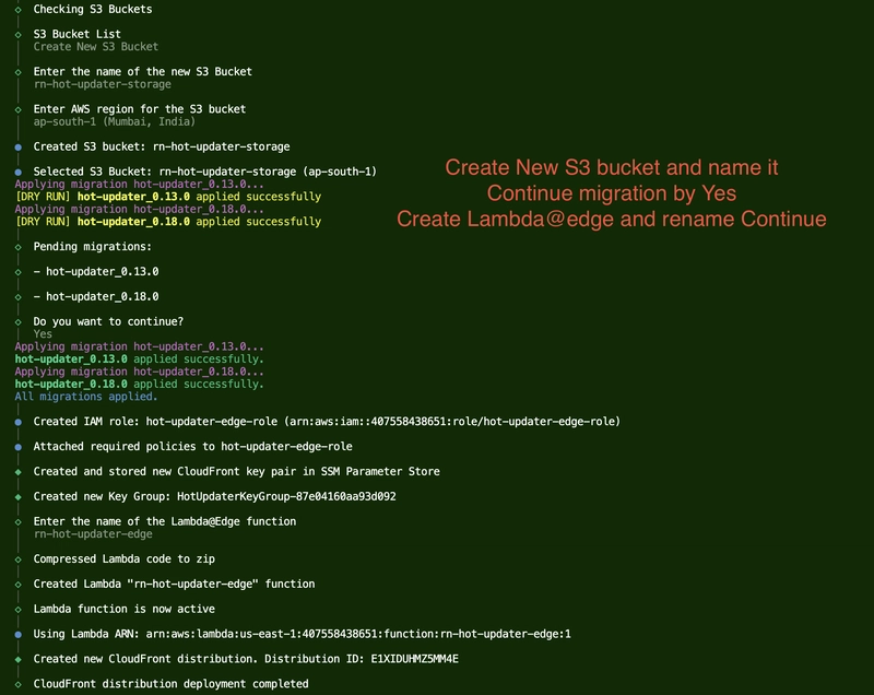AWS Setup Step 13