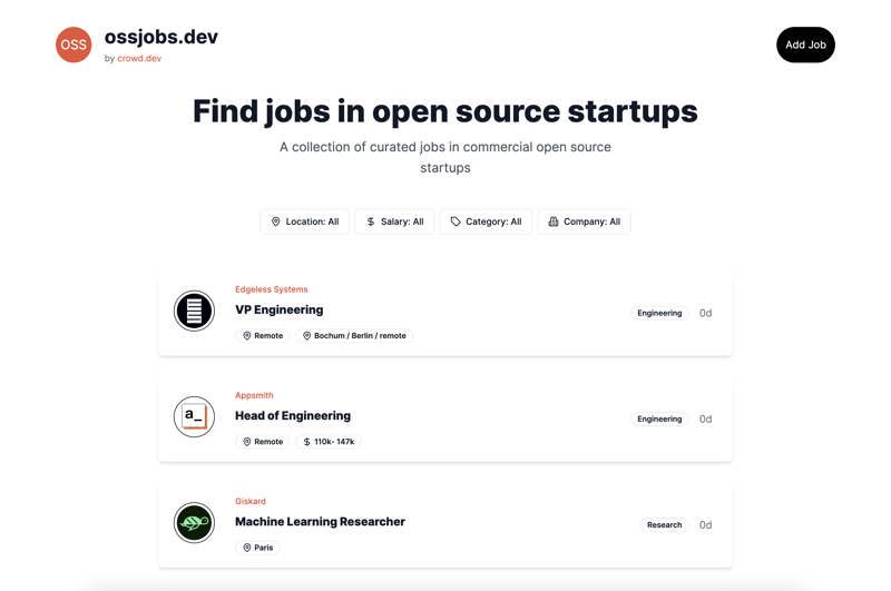 screenshot form ossjobs.dev