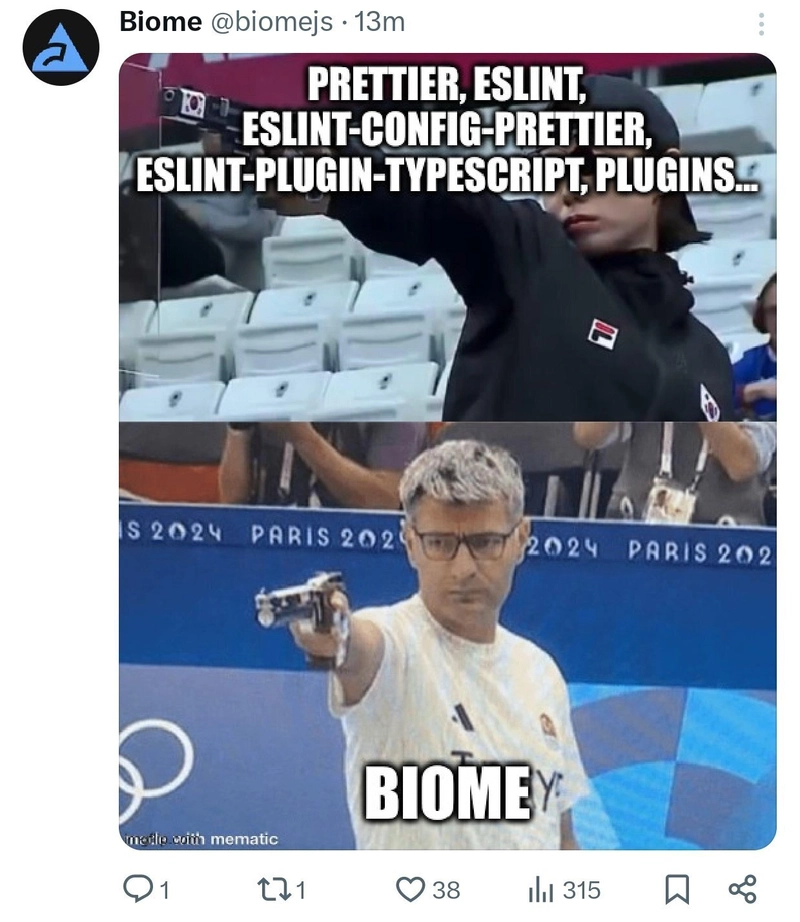 Biome – A Good Tool for Linting and Formatting Code
