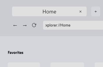 Xplorer support multiple tab