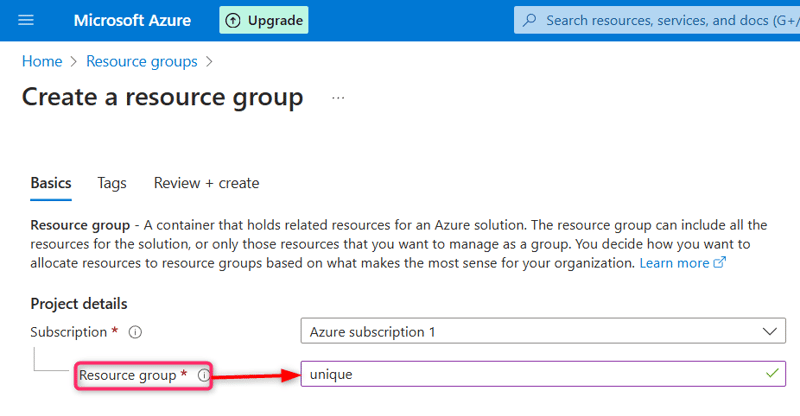 Resource Groups