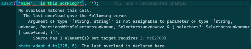 Error example