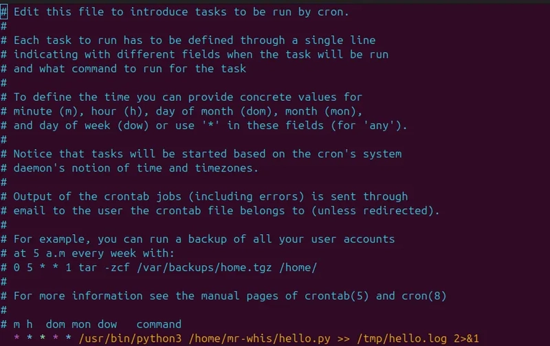 Tutoriel : Programmer l’exécution automatique d’un script Python avec crontab sous Linux