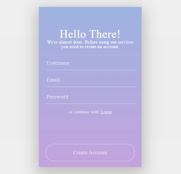 Registration Page image